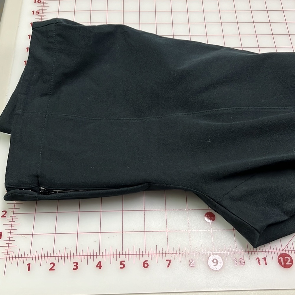 J. JILL Premium Bi-Stretch Minimalist/Career Two Pocket Black Ankle Pant SZ 12 - Picture 10 of 14